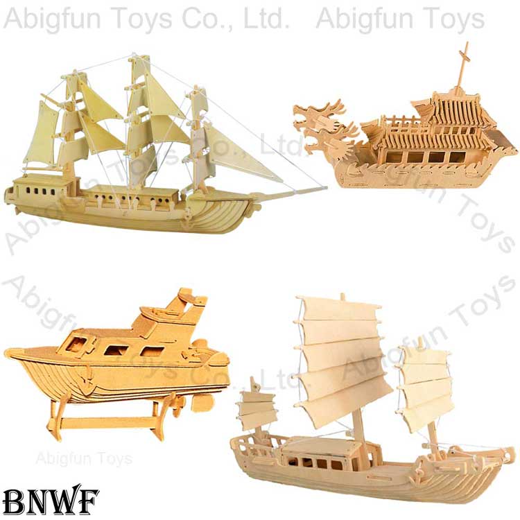 Wood Model Boat Kit